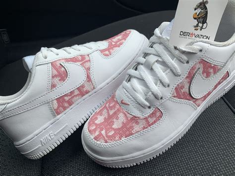 baby pink dior air force|Custom Pink Dior Air Force 1 .